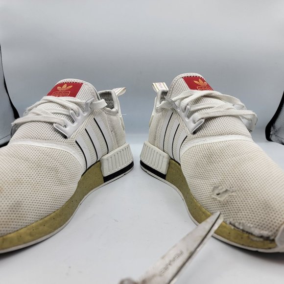 Adidas Originals NMD R1 Tokyo Sneaker FY1159 White Red Athletic Shoes Mens 8 main image 4